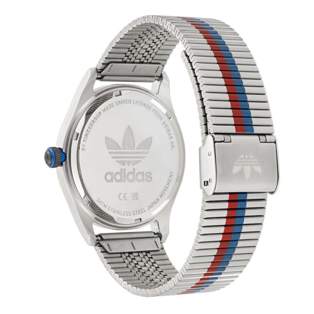 Adidas Gray Stainless Steel Dress Watch Adidas