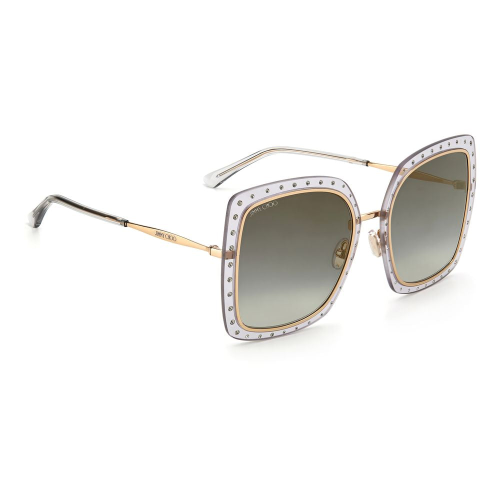 Jimmy Choo Gold Metal Sunglasses