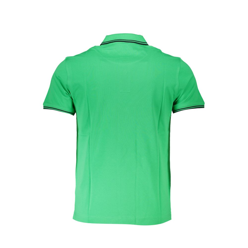 Harmont & Blaine Green Cotton Polo Shirt Harmont & Blaine