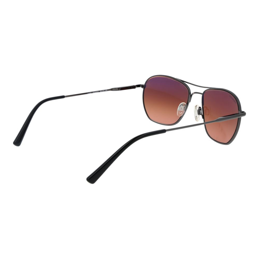 Serengeti Gray Metal Sunglasses Serengeti