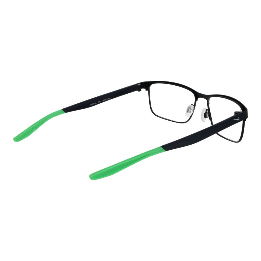 Nike Black Stainless Steel Glasses (Frames) Nike