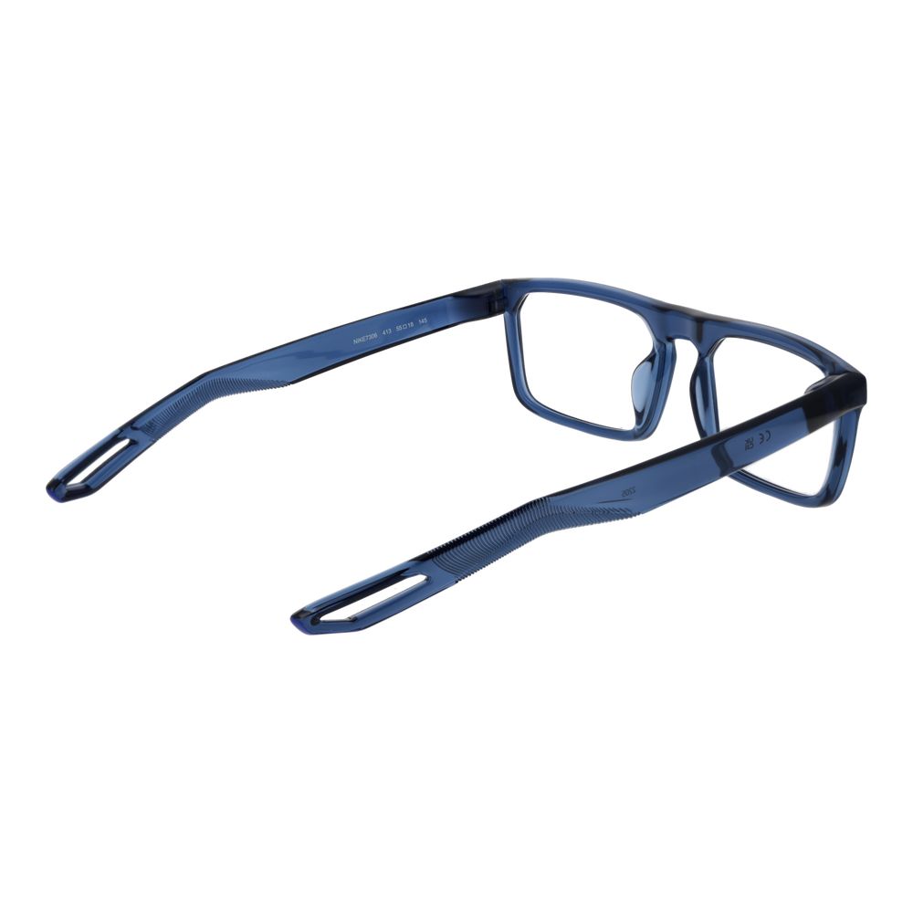 Nike Blue Stainless Steel Glasses (Frames) Nike