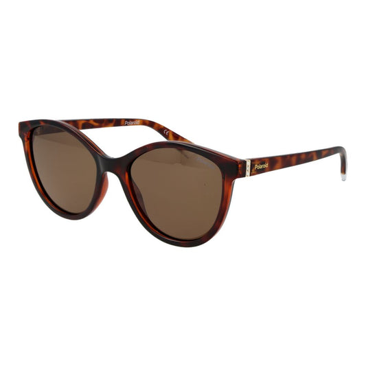 Polaroid Brown Plastic Sunglasses