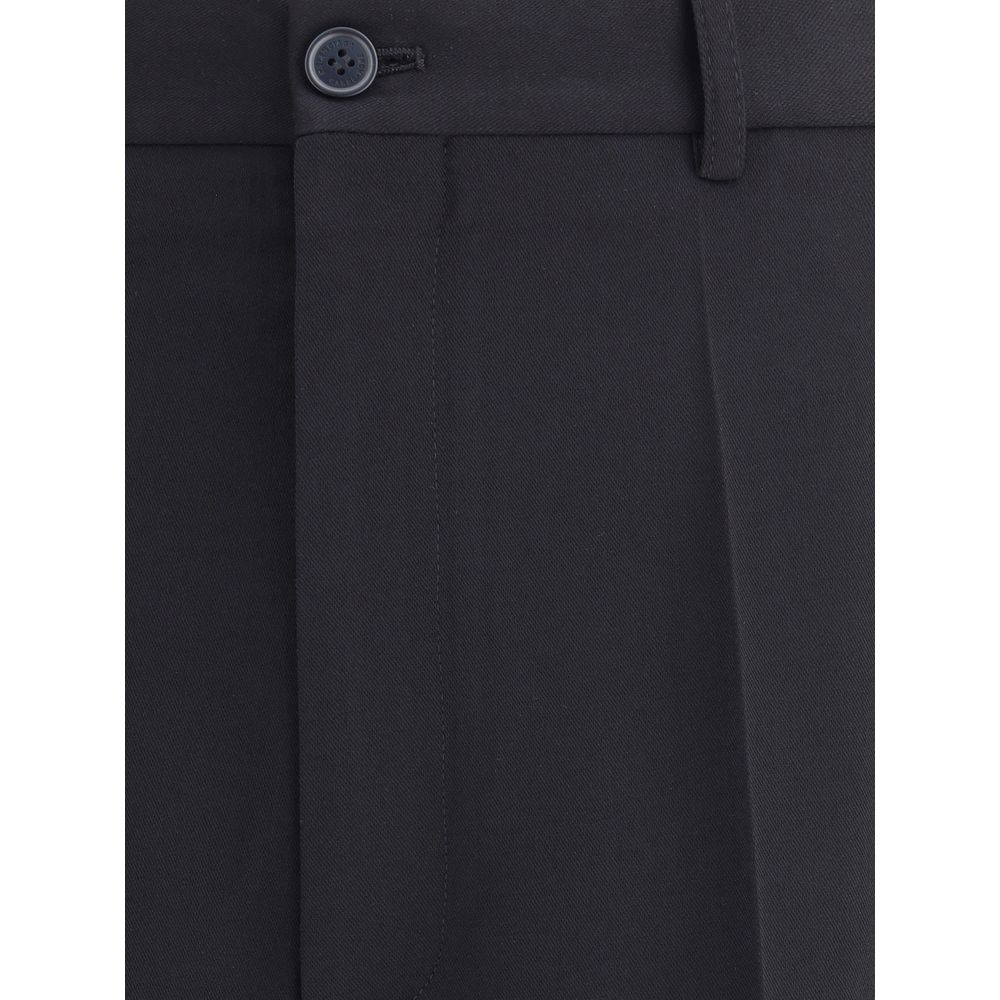 Balenciaga Black Viscose Dress Pants Balenciaga