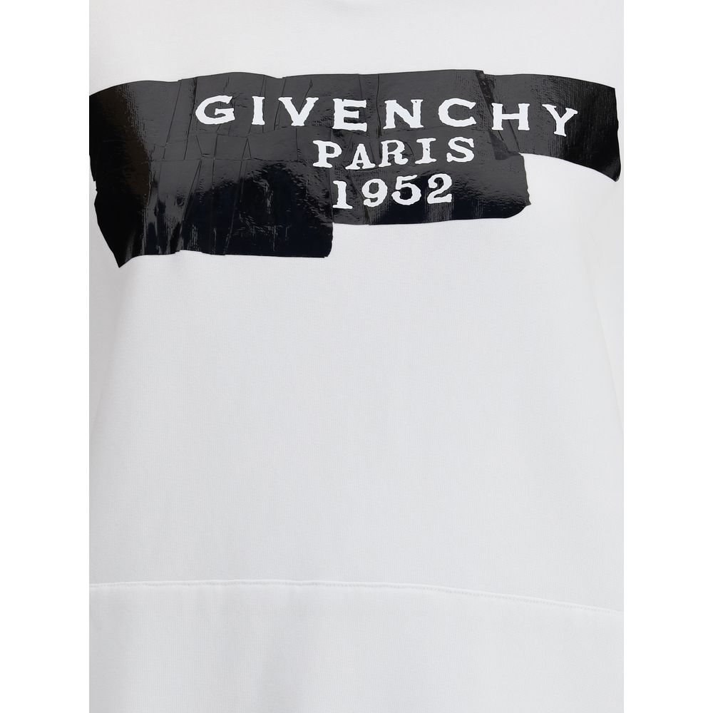 Givenchy White Cotton Sweatshirt Givenchy