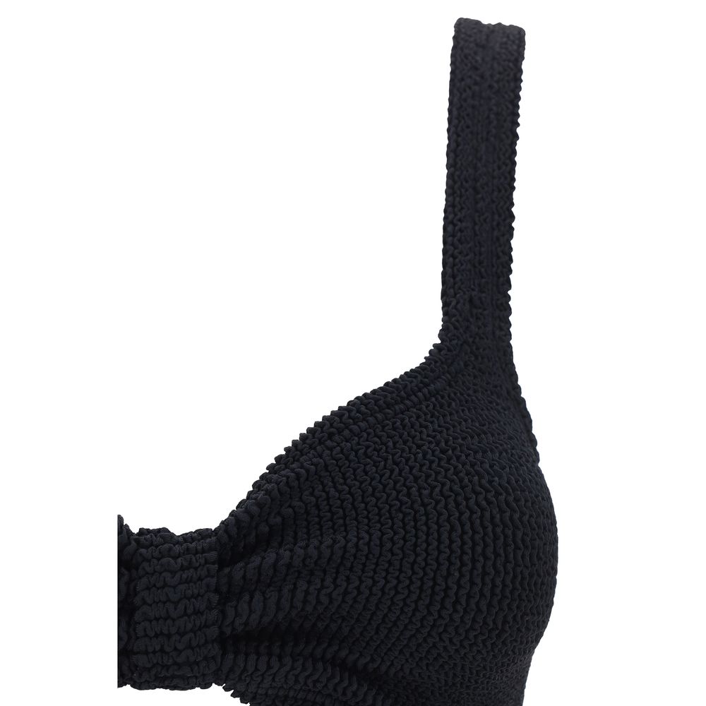 Hunza G Black Polyamide Bikini Hunza G