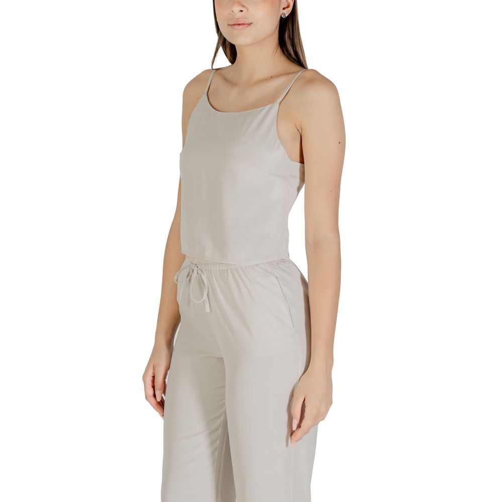 Only Beige Recycled Polyester Top Only