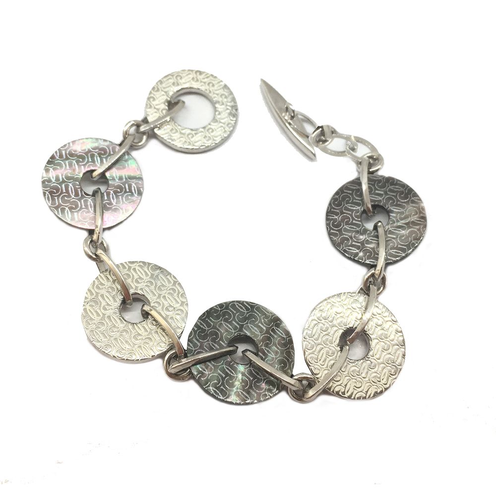 GC Silver Stainless Steel Bracelet 1728,21CM,67434610848,Accessories,Bracelets - Jewellery - Accessories,GC,Jewellery - Accessories,New with tags,Silver,Women