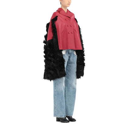 Maison Margiela Multicolor Leather Coat