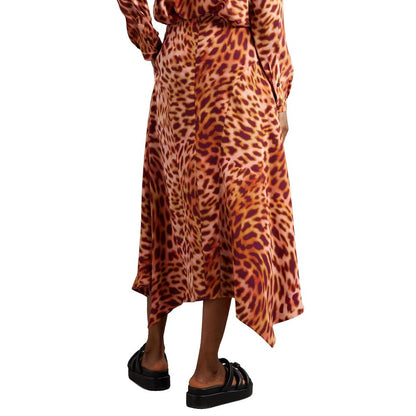 Stella McCartney Orange Silk Casual Dress