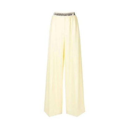 Stella McCartney Bicolor Wool Casual Pants