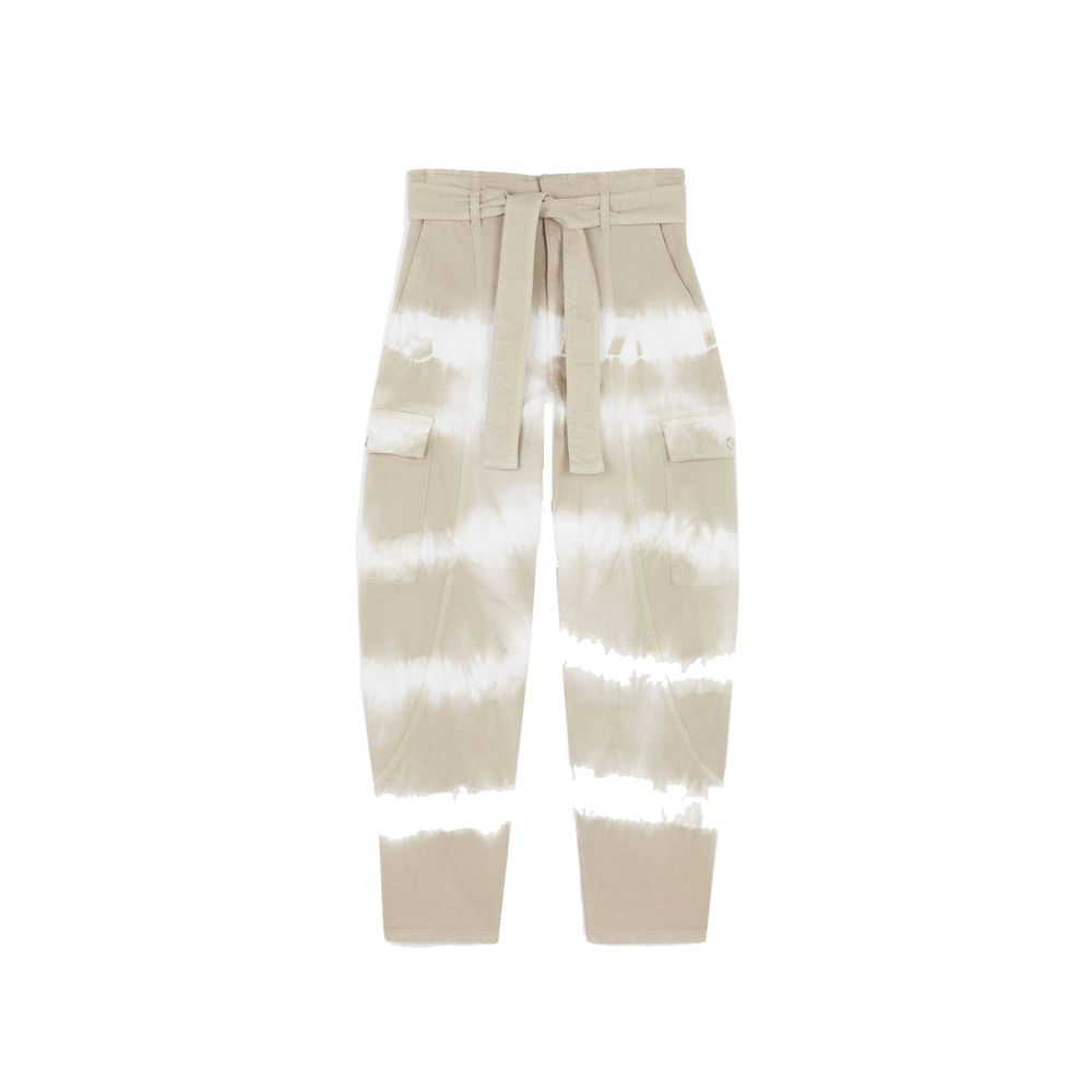 Stella McCartney White Cotton Cargo Pants