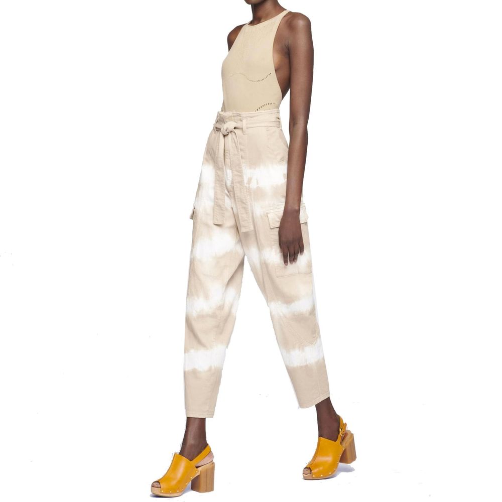 Stella McCartney White Cotton Cargo Pants