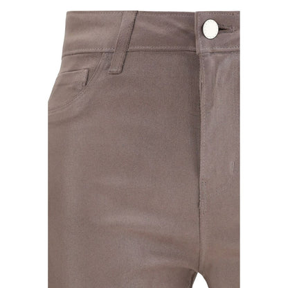L'Agence Beige Cotton Casual Pants 1728,72470364320,Beige,Casual Pants - Pants - Clothing,Clothing,L'Agence,New with tags,Pants - Clothing,W24,W30,W31,Women