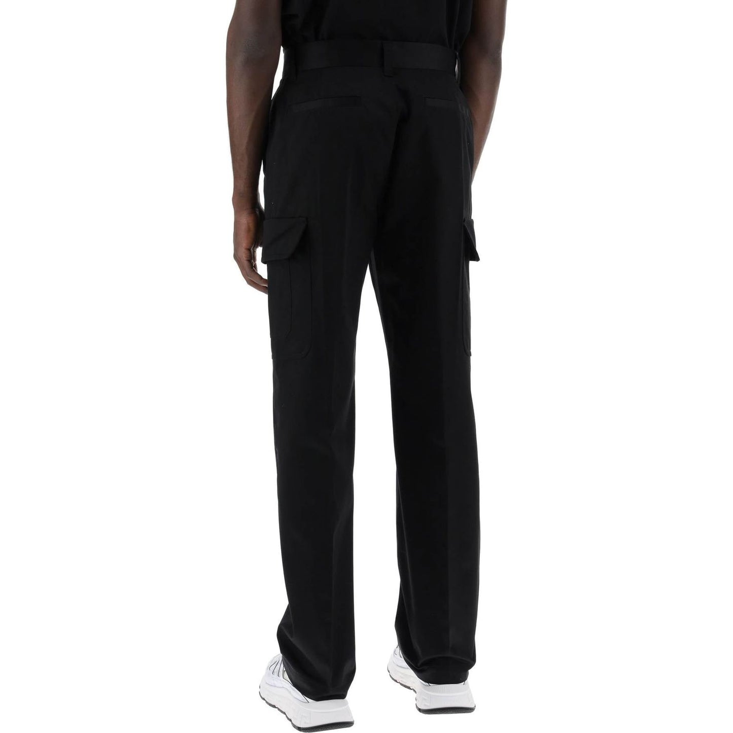 Versace cotton gabardine cargo pants in Trousers Versace