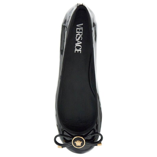 Versace opera bow ballet flats Flat Shoes Versace