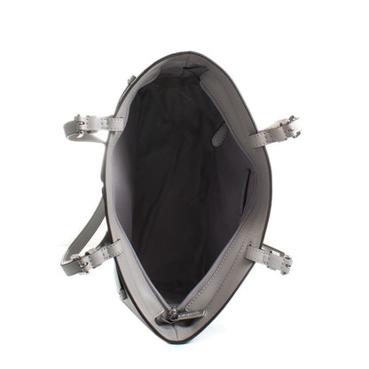 Michael Kors Gray Canvas Tote Bag