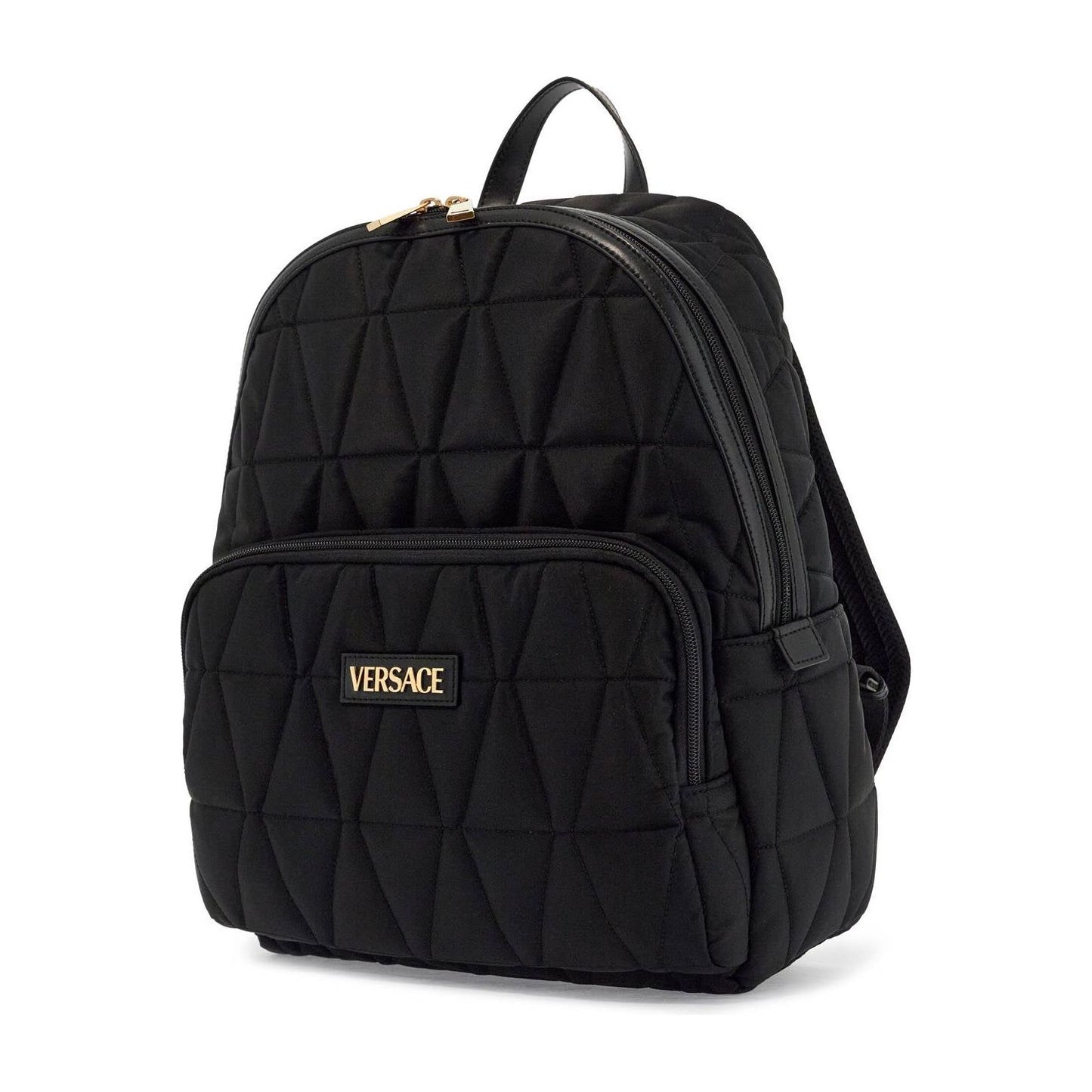 Versace quilted nylon backpack Backpacks Versace