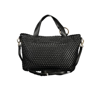 Valentino Black Polyethylene Handbag