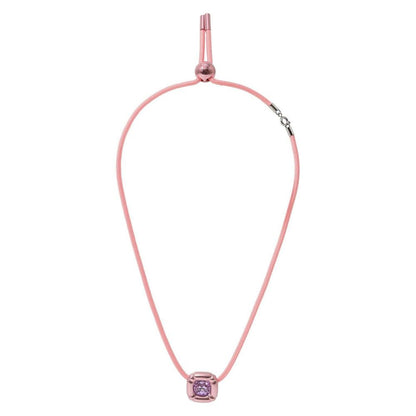 Swarovski Multicolor Fabric Necklace