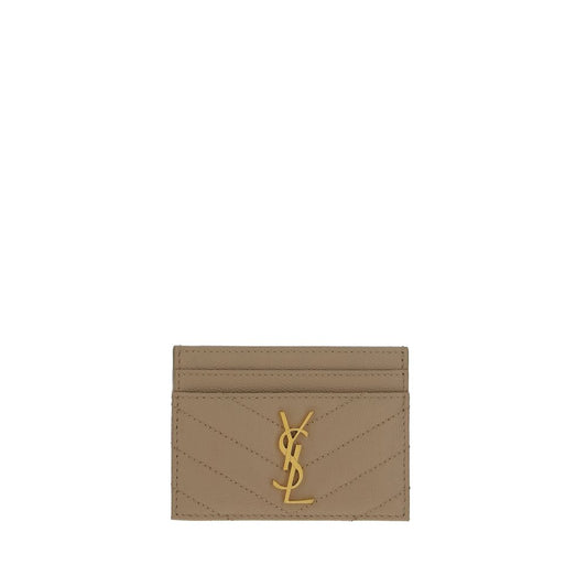 Saint Laurent Brown Calf Leather Bos Taurus Wallet 1728,72470364320,Accessories,Brown,New with tags,Saint Laurent,Wallets - Accessories,Wallets - Wallets - Accessories,Women