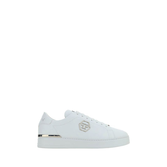 Philipp Plein White Rubber Low Top Sneakers 1728,72470364320,EU40/US7,EU41/US8,EU42/US9,EU43/US10,EU44/US11,EU45/US12,Low Tops - Sneakers - Shoes,Men,New with tags,Philipp Plein,Shoes,Sneakers - Shoes,White