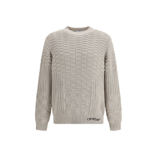 Off-White Beige Cotton Sweatshirt 1728,72470364320,Beige,Clothing,M,Men,New with tags,Off-White,Sweaters - Clothing,Sweatshirts - Sweaters - Clothing