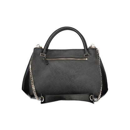 Guess Jeans Black Polyethylene Handbag