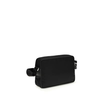 Prada Black Recycled Polyamide Shoulder Bag 1728,72470364320,Bags,Black,Men,New with tags,Prada,Shoulder Bags - Bags