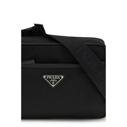 Prada Black Recycled Polyamide Shoulder Bag 1728,72470364320,Bags,Black,Men,New with tags,Prada,Shoulder Bags - Bags