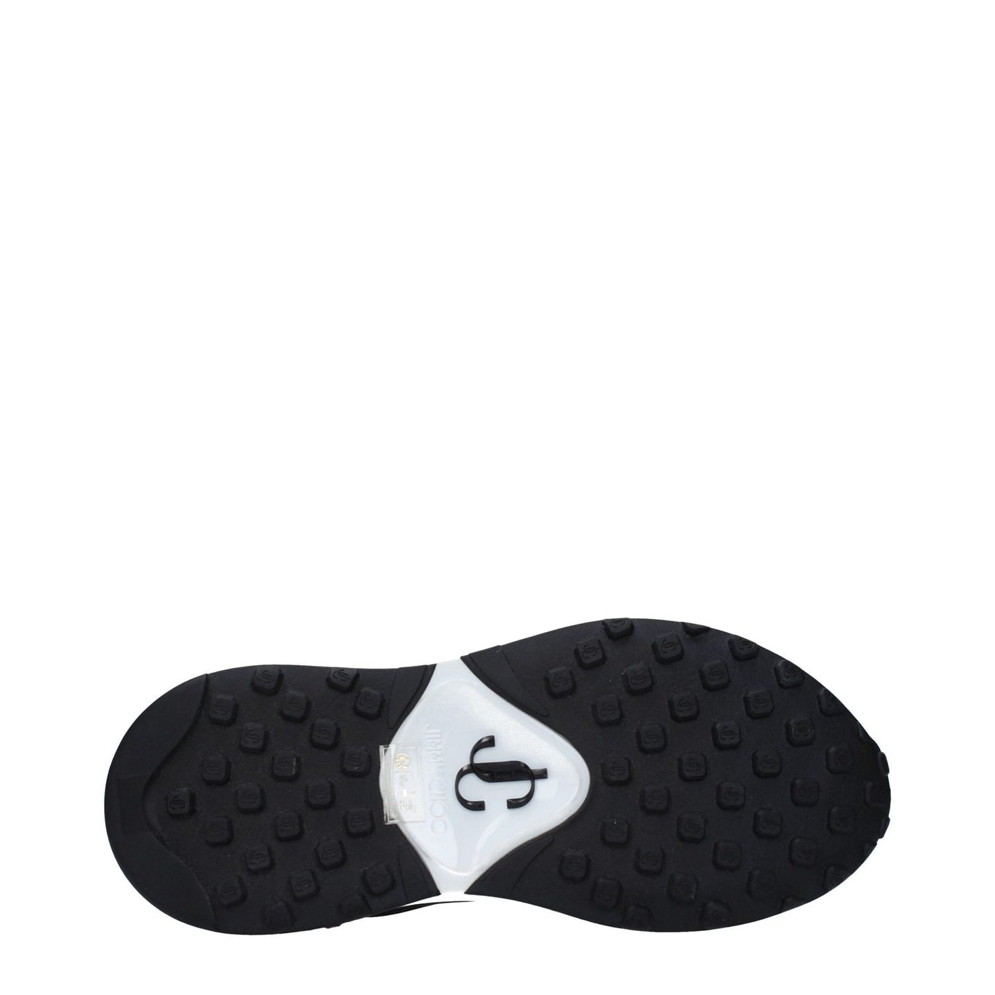Jimmy Choo Black Fabric Athletic Sneakers