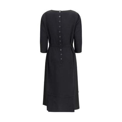 Prada Black Acetate Casual Dress