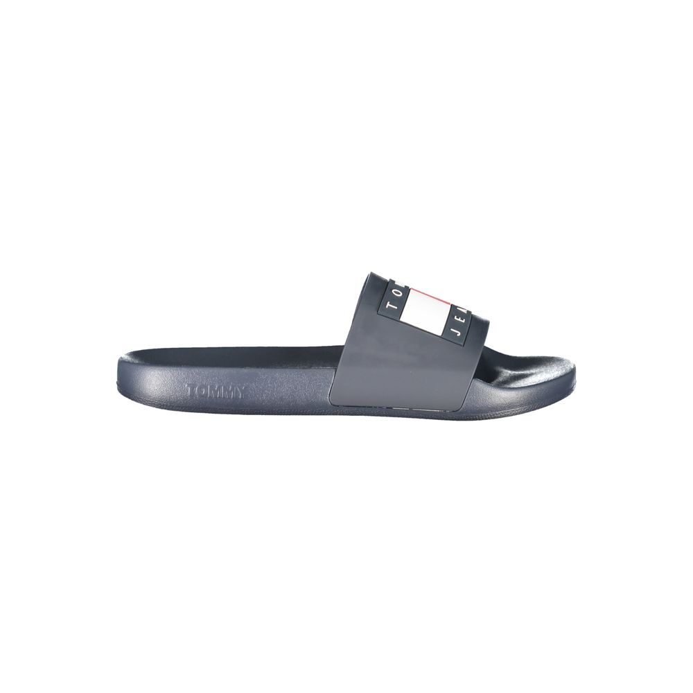 Tommy Hilfiger Blue Polyethylene Slippers