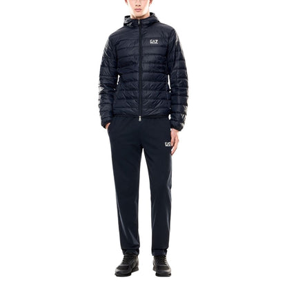 EA7 Emporio Armani Blue Polyamide Jacket