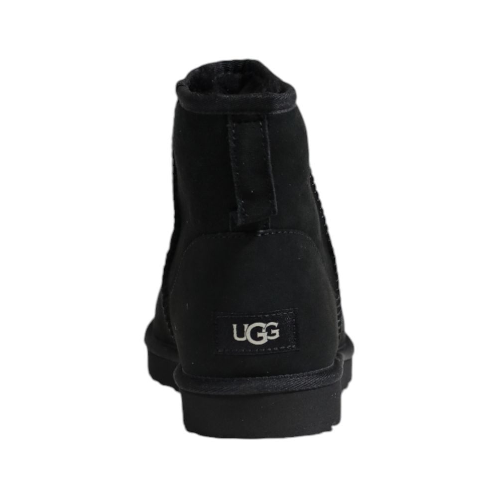 UGG Black Suede Leather Ankle Boots 1728,71956299936,Ankle - Boots - Shoes,Black,Boots - Shoes,EU41/US8,EU44/US11,Men,New with tags,Shoes,UGG