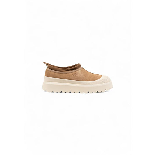 UGG Beige Suede Leather Clogs 1728,71956299936,Beige,Clogs - Flats - Shoes,EU 37 | US 4,Flats - Shoes,Men,New with tags,Shoes,UGG