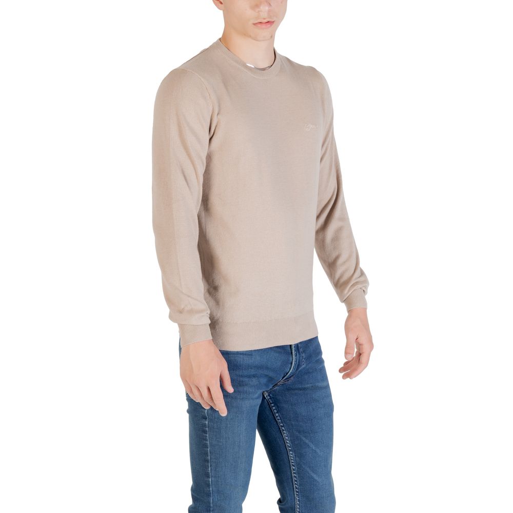 Guess Beige Polyester Sweatshirt