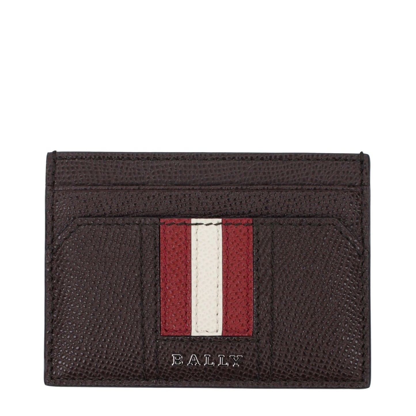 Bally Brown Leather Cardholder 1728,75667636384,Accessories,Bally,Brown,Cardholders - Wallets - Accessories,Men,New with tags,Wallets - Accessories