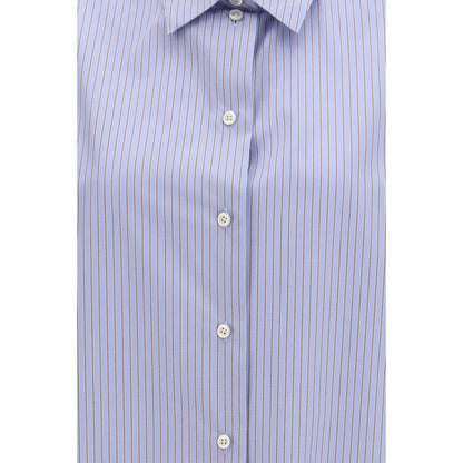 The Row Blue Cotton Shirt