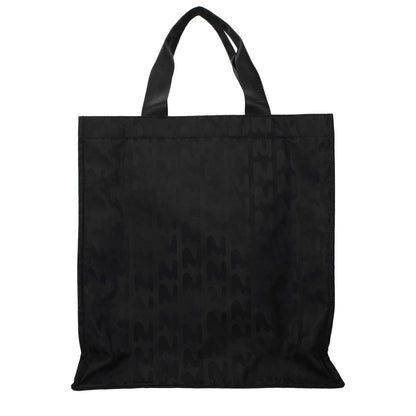 MSGM Black Fabric Handbag