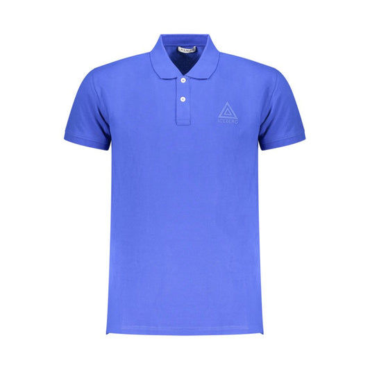 Iceberg Blue Cotton Men Polo Shirt 1728,67403481248,Blue,Clothing,Iceberg,L,M,Men,New with tags,Polo Shirts - T-Shirts - Clothing,S,T-Shirts - Clothing,XL,XXL