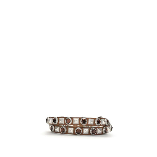 Etro Brown Calf Leather Bos Taurus Regular Belt 1728,72470364320,Accessories,Belts - Accessories,Brown,Etro,L,M,New with tags,Regular Belts - Belts - Accessories,Women
