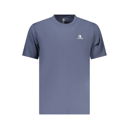 Converse Blue Cotton Men T-Shirt