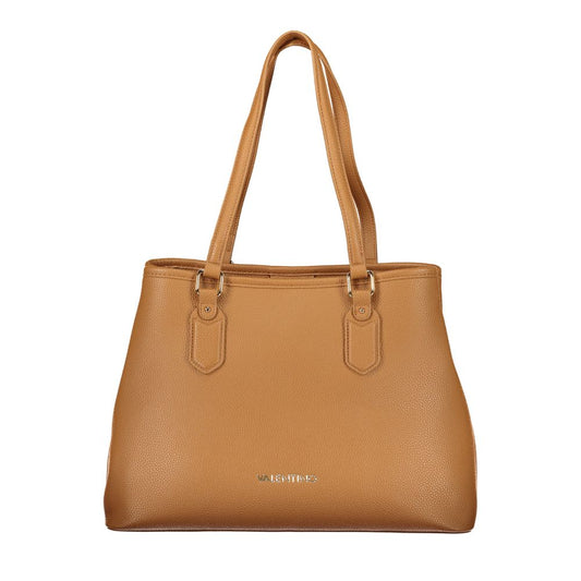 Mario Valentino Brown Polyurethane Women's Bag