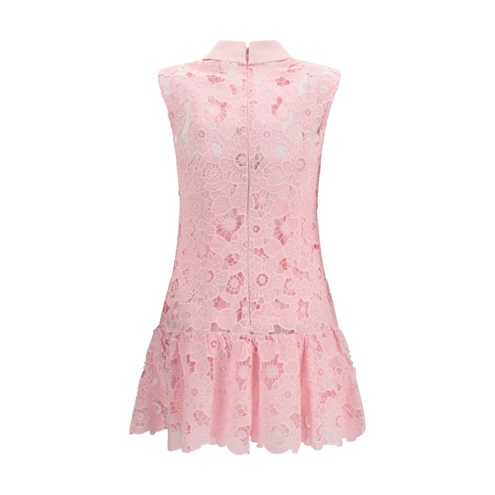 Self-Portrait Multicolor Polyester Casual Dress