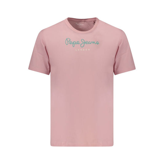 Pepe Jeans Pink Cotton Men's T-Shirt