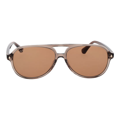 Web Brown Acetate Sunglasses
