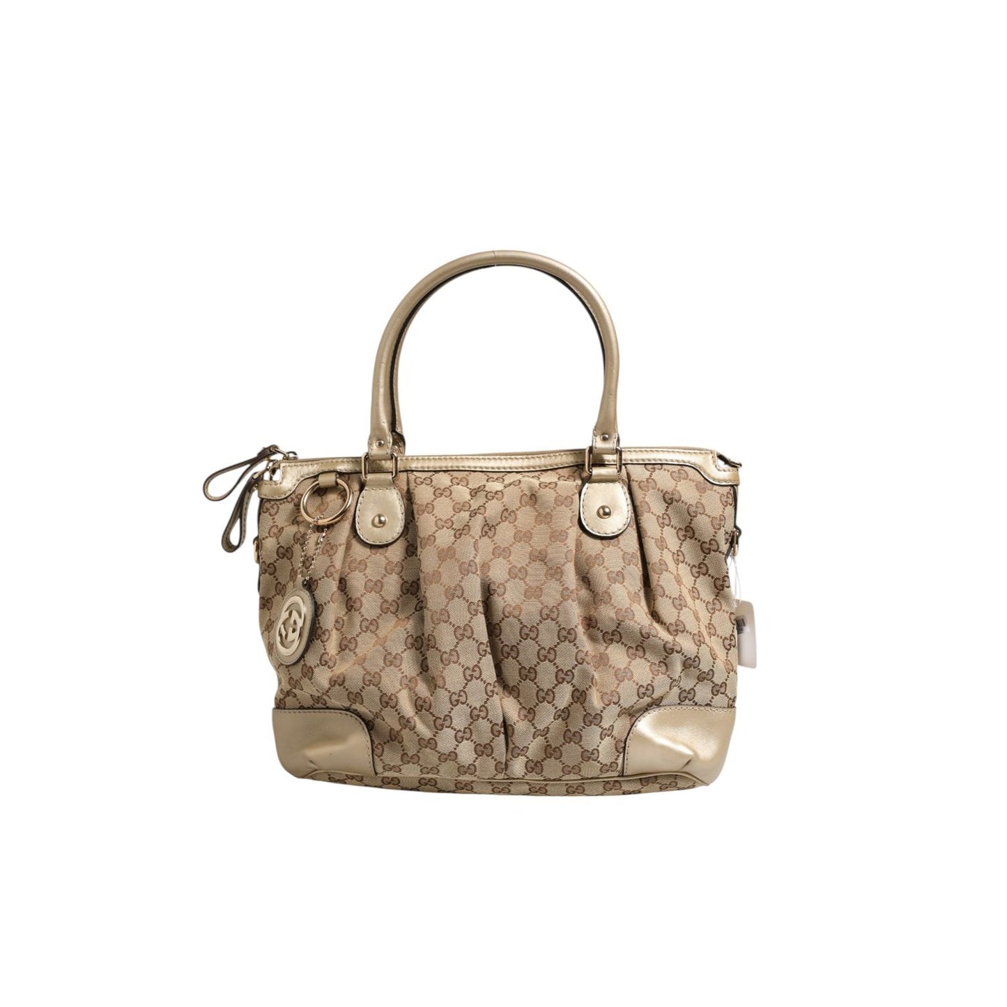 Gucci Canvas Sukey Satchel