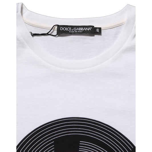 Dolce & Gabbana White D&G WE LOVE JAPAN Print Cotton T-shirt