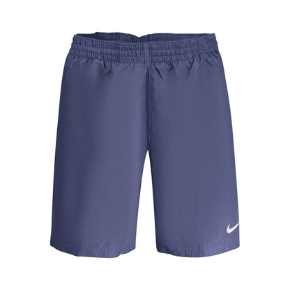 Nike Blue Polyester Men's Swim Boxer
